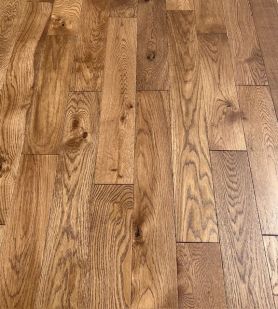 Nature 110MM SOLID  Oak Antique Brushed & Lacquered