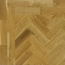 22 x 70 x 280mm  SOLID HERRINGBONE RUSTIC OAK UNFINISHED